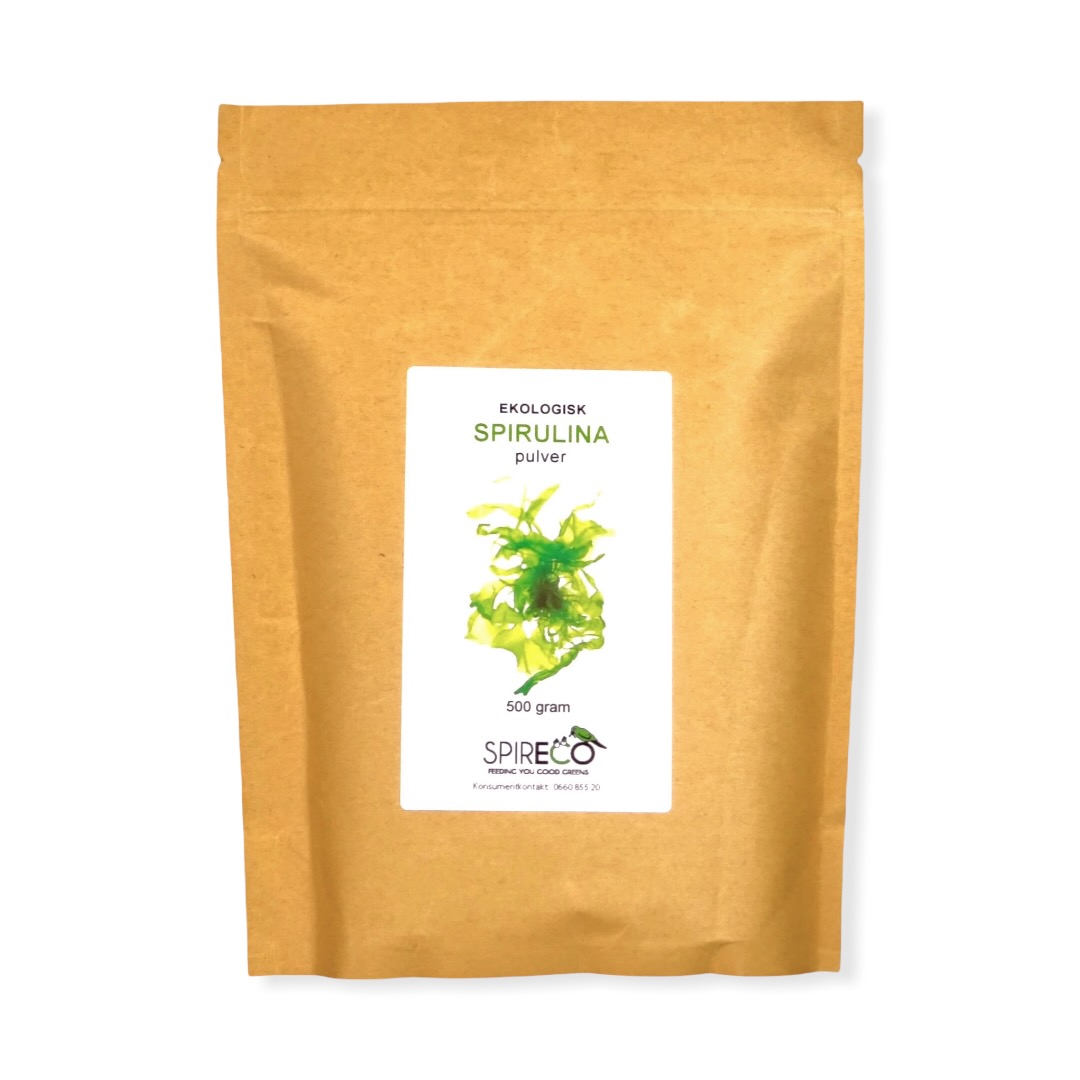 Spirulina pulver Ekologisk 500g - Spireco