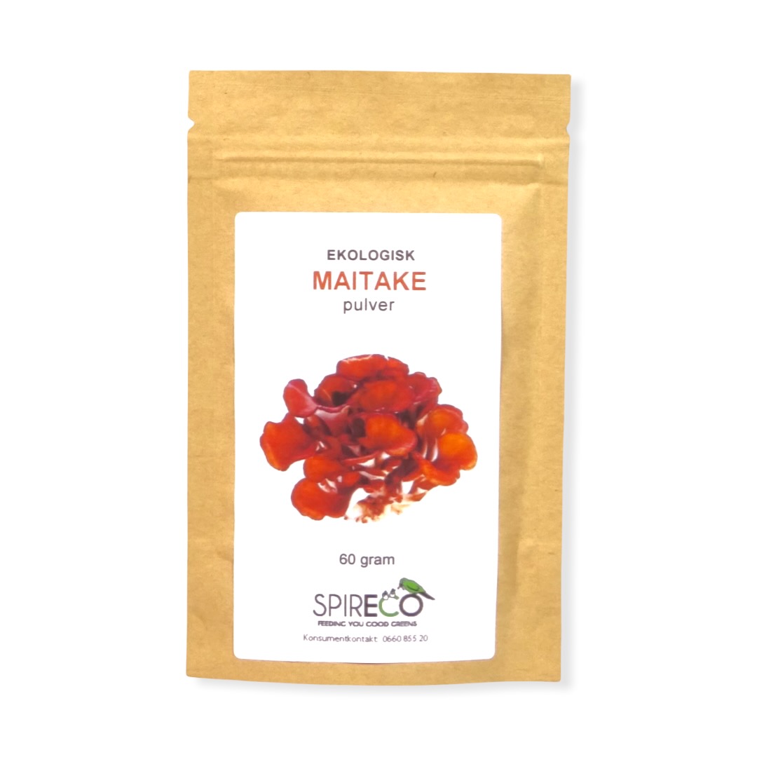 Maitake (Korallticka) Pulver Ekologiskt 60g - Spireco