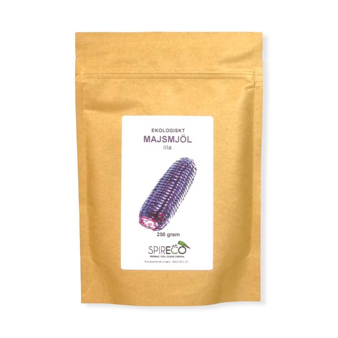 Majsmjöl Lila Ekologiskt 250g - Spireco