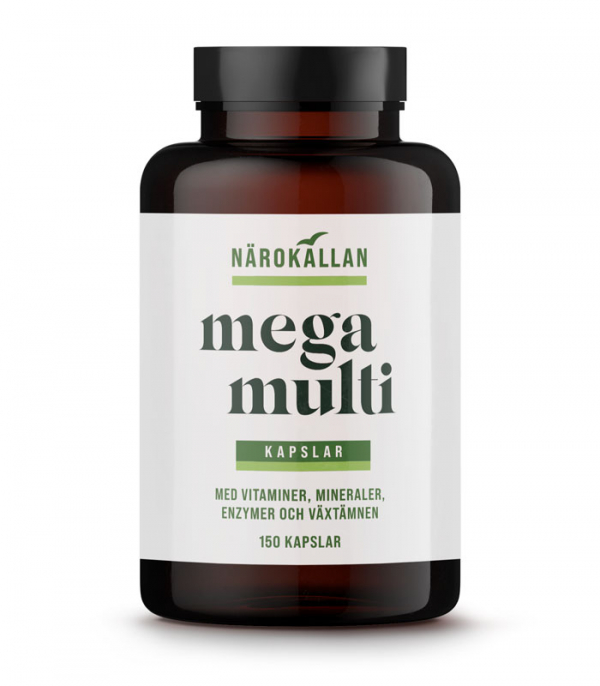 Mega multi 150 kapslar - Närokällan