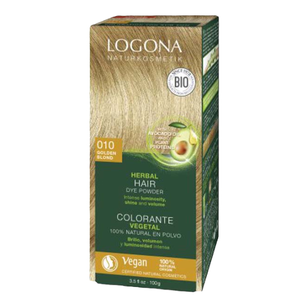Logona Örthårfärg Guld Blond 100g