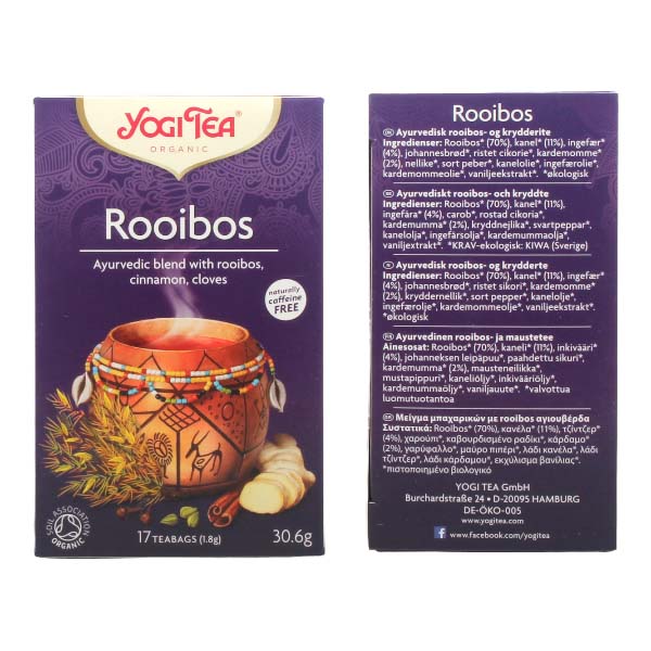 Yogi Tea Rooibos Ekologisk 17 påsar
