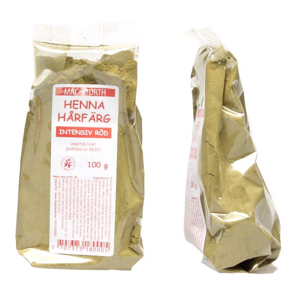 Henna hårfärg Flamröd - MacUrth