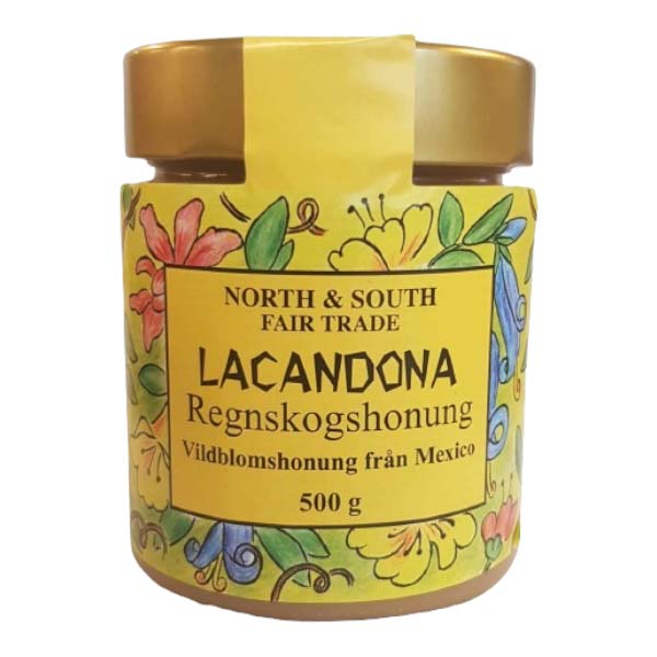 Honung, fast, Lacandona, 500g - Nort & South