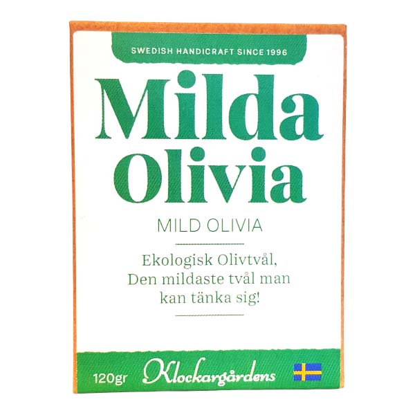 Tvål Milda Olivia Ekologisk - Handgjord Klockargårdens