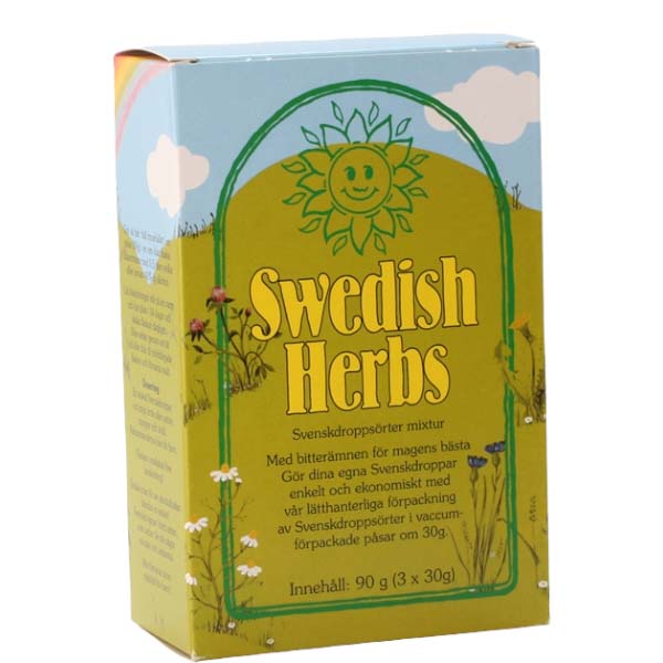 Svenskdroppsörter 3 x 30 g