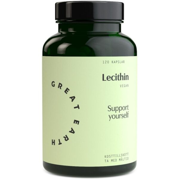 Lecithin 120 kapslar - Great Earth